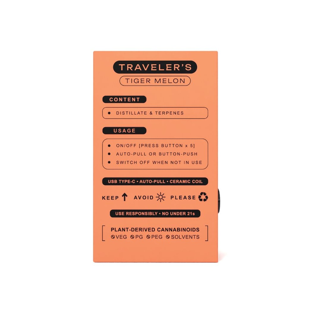 Traveler’s® Stealth Disposable Vapes 1ml - Apple Sauce (Hybrid)