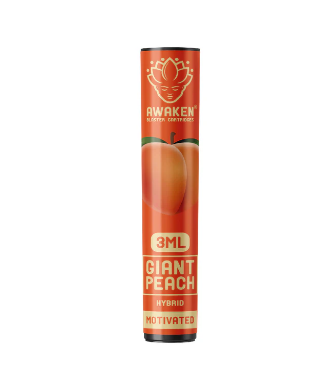 Awaken® Vape Blaster Cartridges 3ml - Giant Peach (Hybrid)