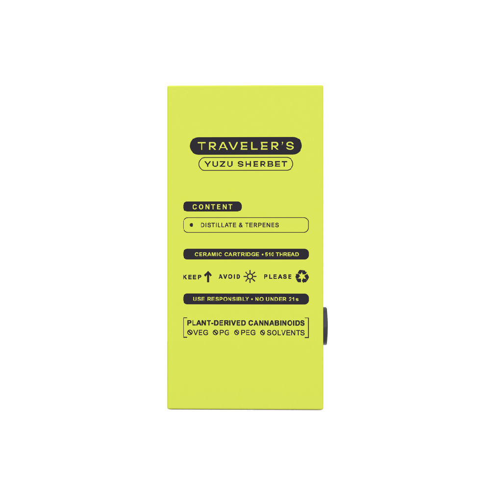 Traveler’s® Ceramic Vape Cartridges 1ml - Apple Sauce (Hybrid)