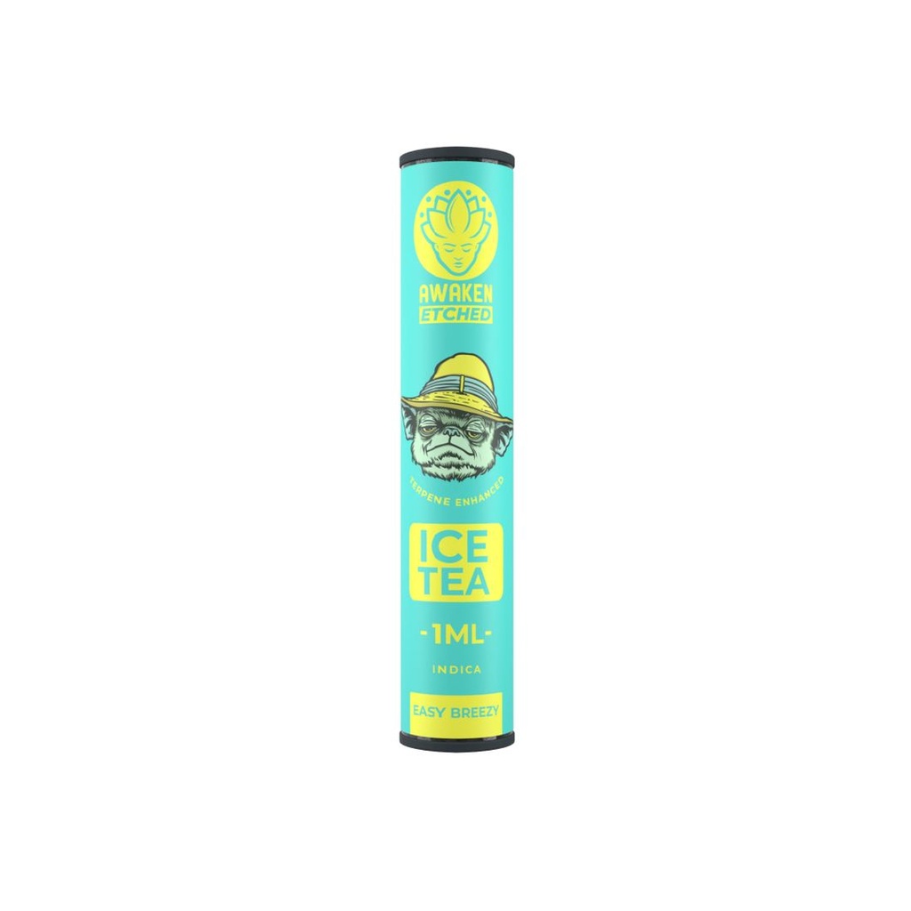 Awaken® Vape Etched Cartridges 1ml - Durban Poison (Sativa)